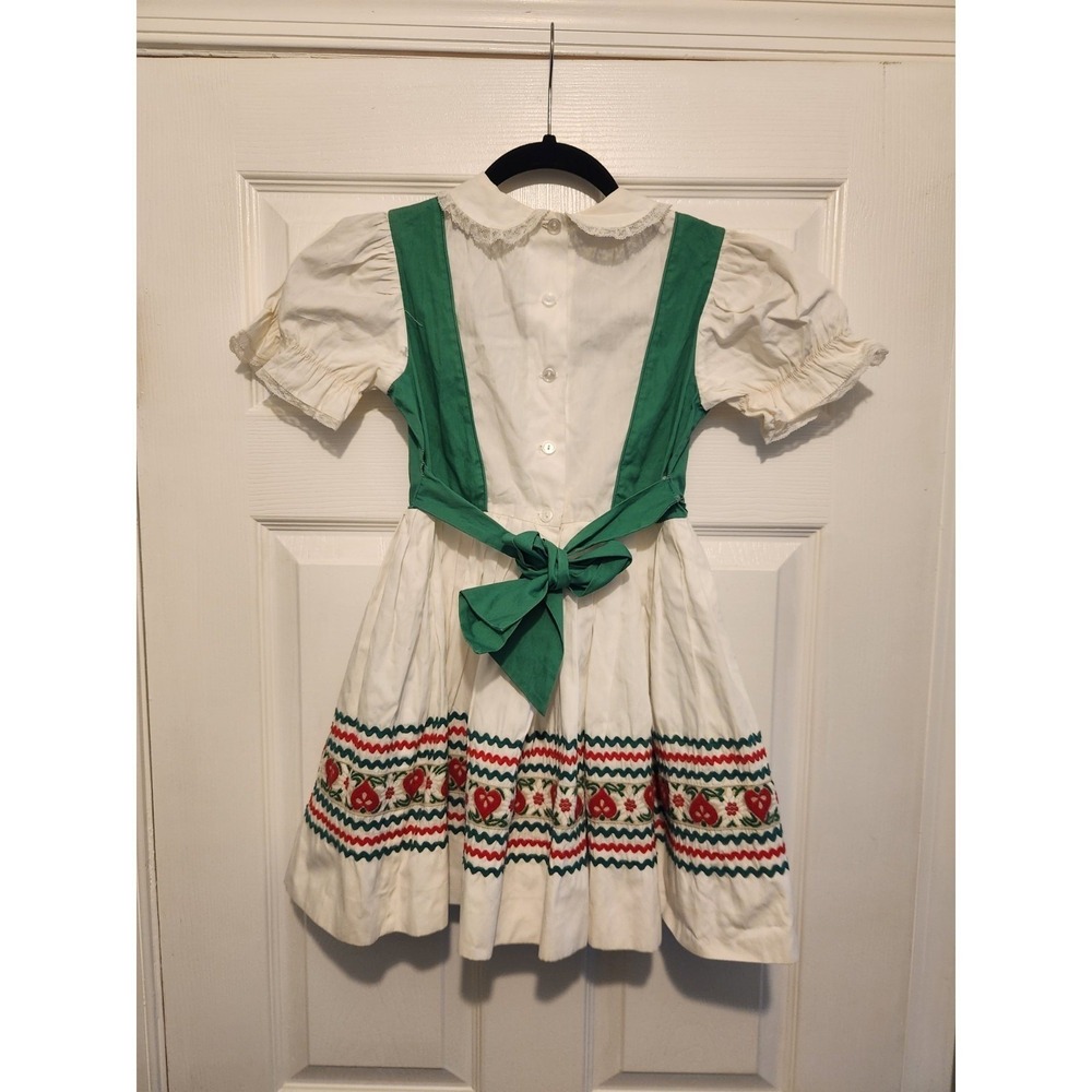 VTG Handmade Children's Oktoberfest Dirndl Dress - Picture 11 of 11